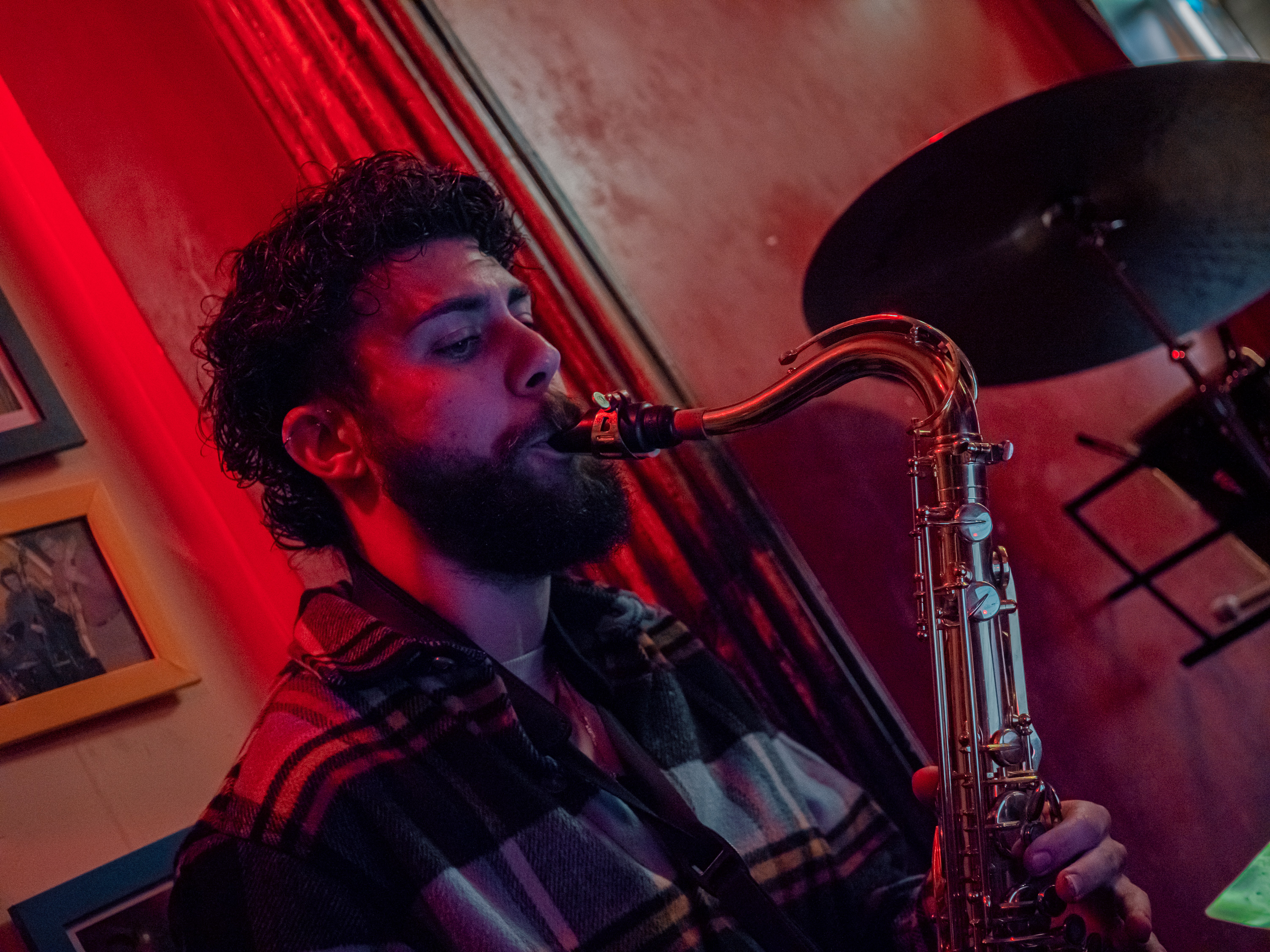 Anders Boye Knudsen Quintet — drummer action
