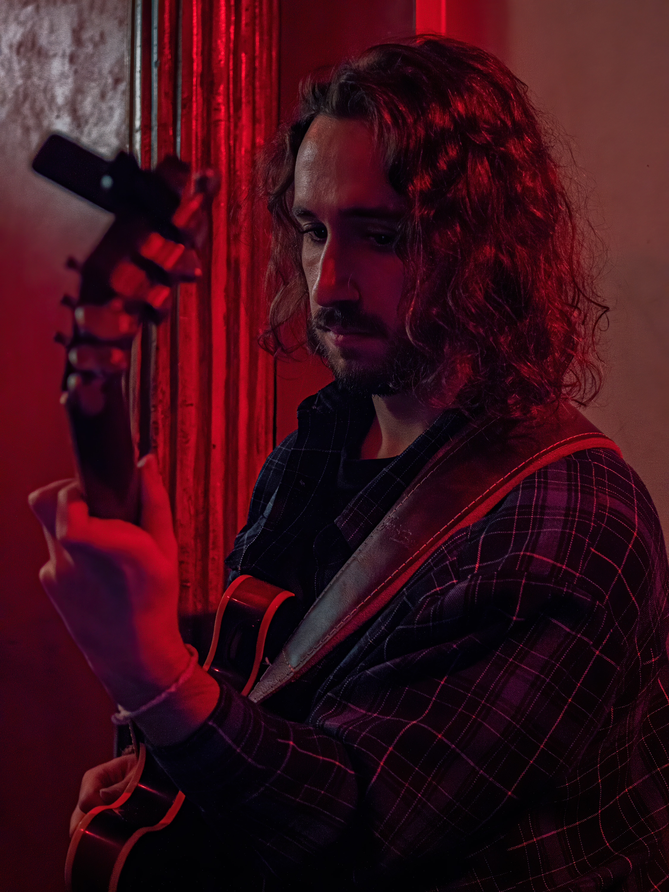 Anders Boye Knudsen Quintet — bassist plucking