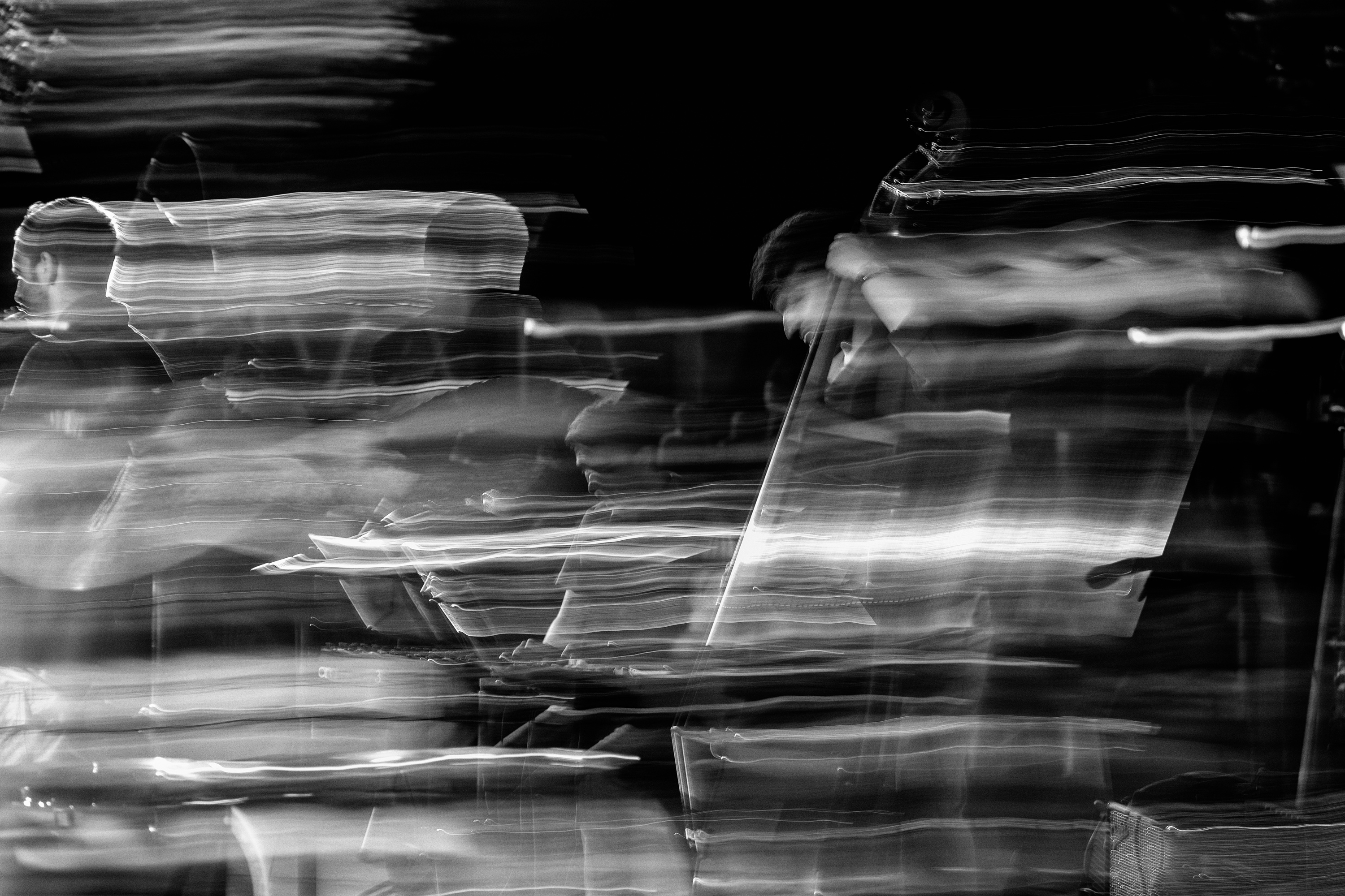 Frantzes Elzaurdia Quartet — actuación en blanco y negro en el Festival de Jazz de Talavera 2026 | black and white performance at Talavera Jazz Festival 2026