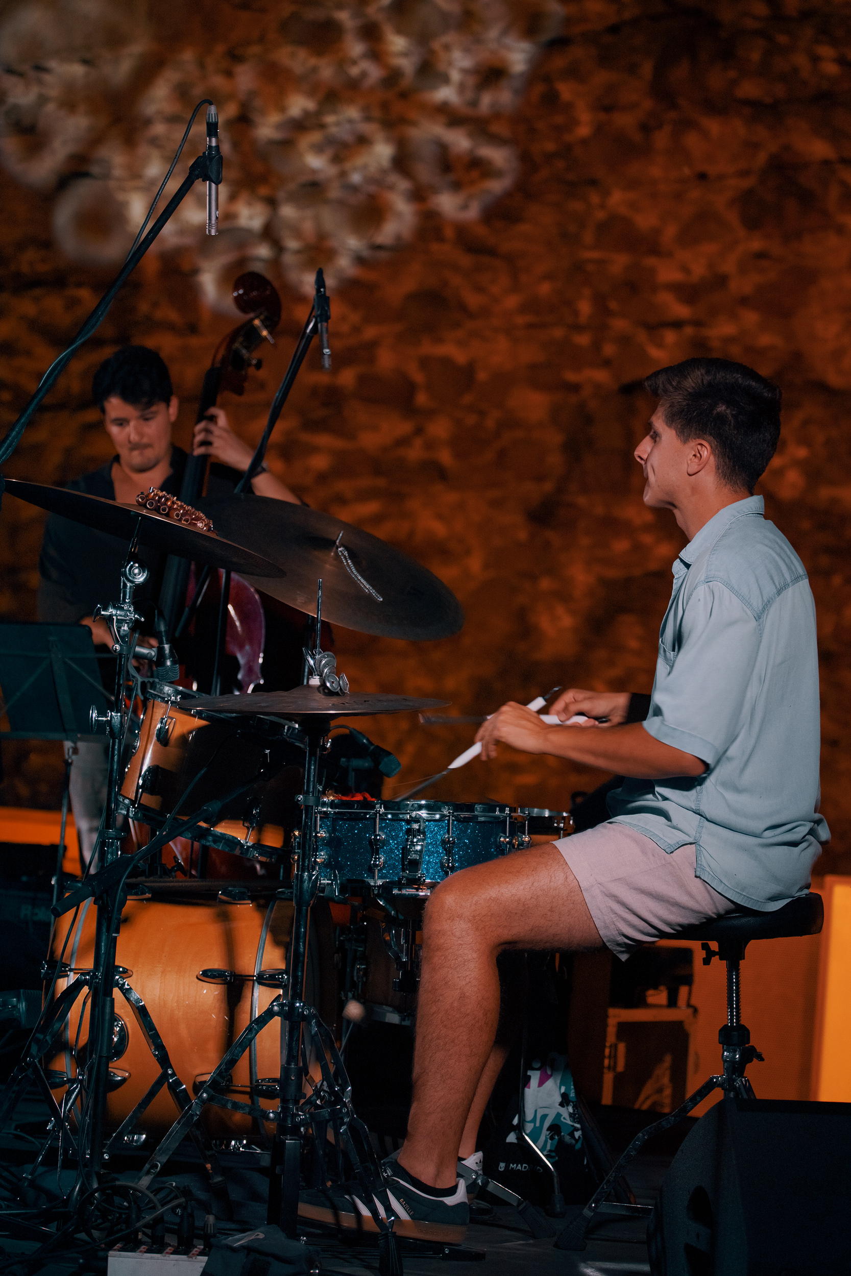 Frantzes Elzaurdia Quartet — Jose Cabello a la batería y Jesus Pacheco al contrabajo en el Festival de Jazz de Talavera 2026 | Jose Cabello on drums and Jesus Pacheco on upright bass at Talavera Jazz Festival 2026