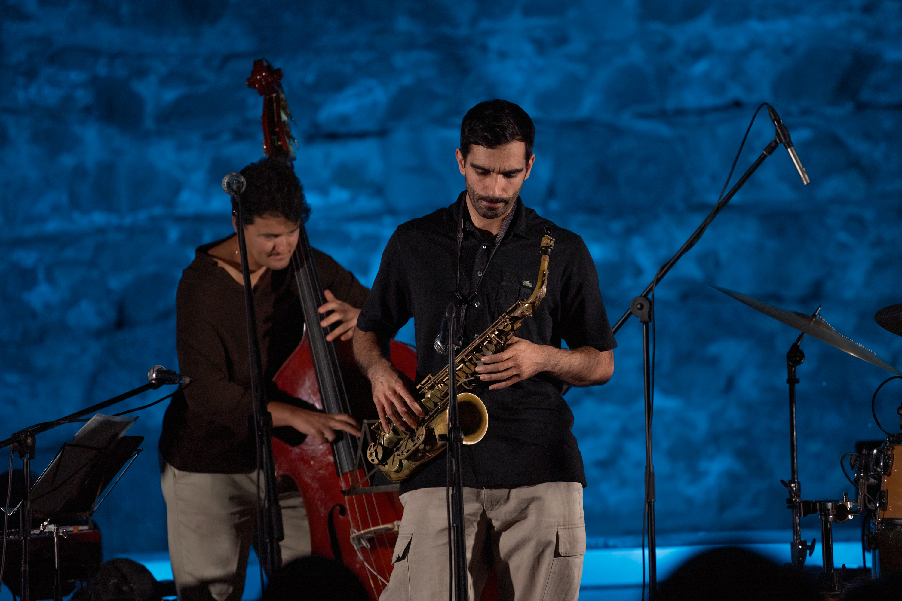 Frantzes Elzaurdia Quartet — Pablo Torti al saxofón alto y Jesus Pacheco al contrabajo en el Festival de Jazz de Talavera 2026 | Pablo Torti on alto saxophone and Jesus Pacheco on upright bass at Talavera Jazz Festival 2026