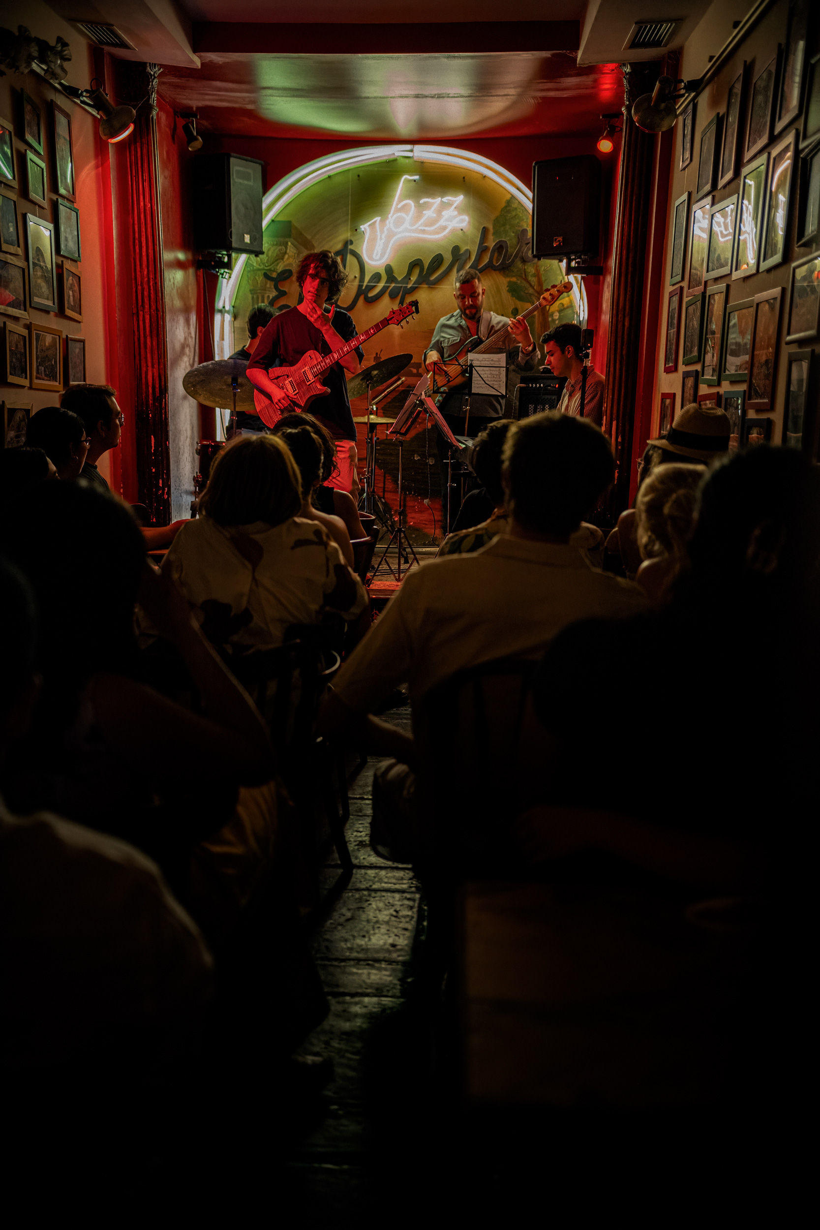 Mario Téllez Quartet — audience view